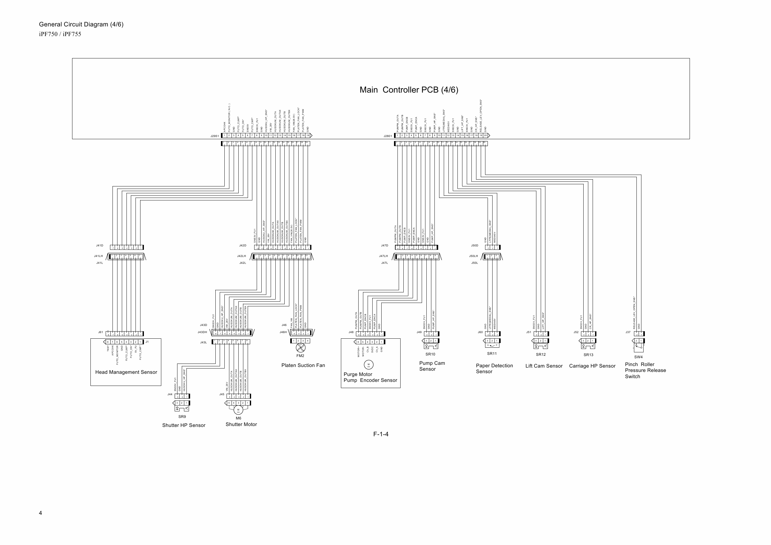 Canon ImagePROGRAF iPF750 755 Circuit Diagram-6